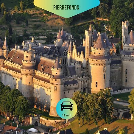 Le Corneille - Ideal Pros & Couples - Centre Historique - Chateau 5Min - Gare 10Min - Au Calme - Fibre Compiegne Luaran gambar